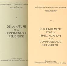 Auguste Lecerf : Introduction à la dogmatique réformée